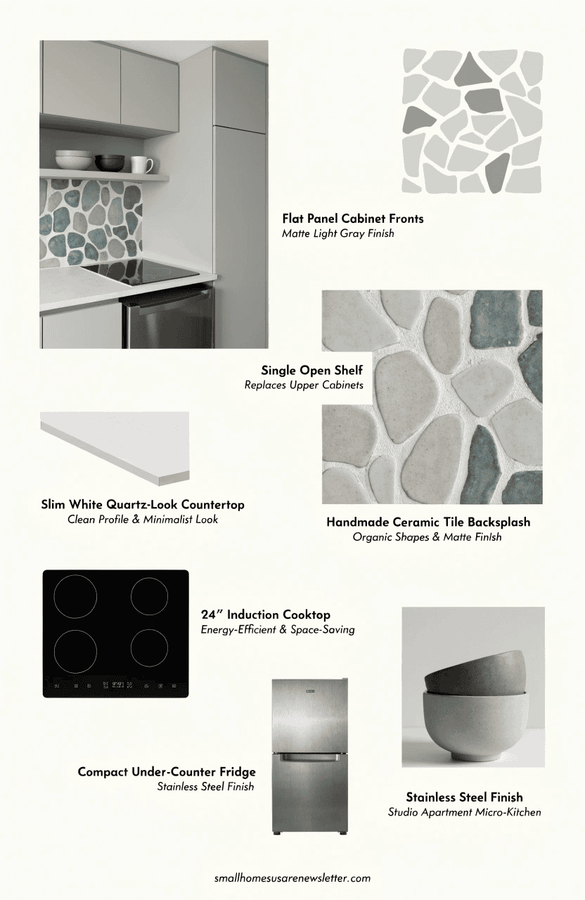 Micro-Kitchen Mood Board - Small Homes USA Newsletter