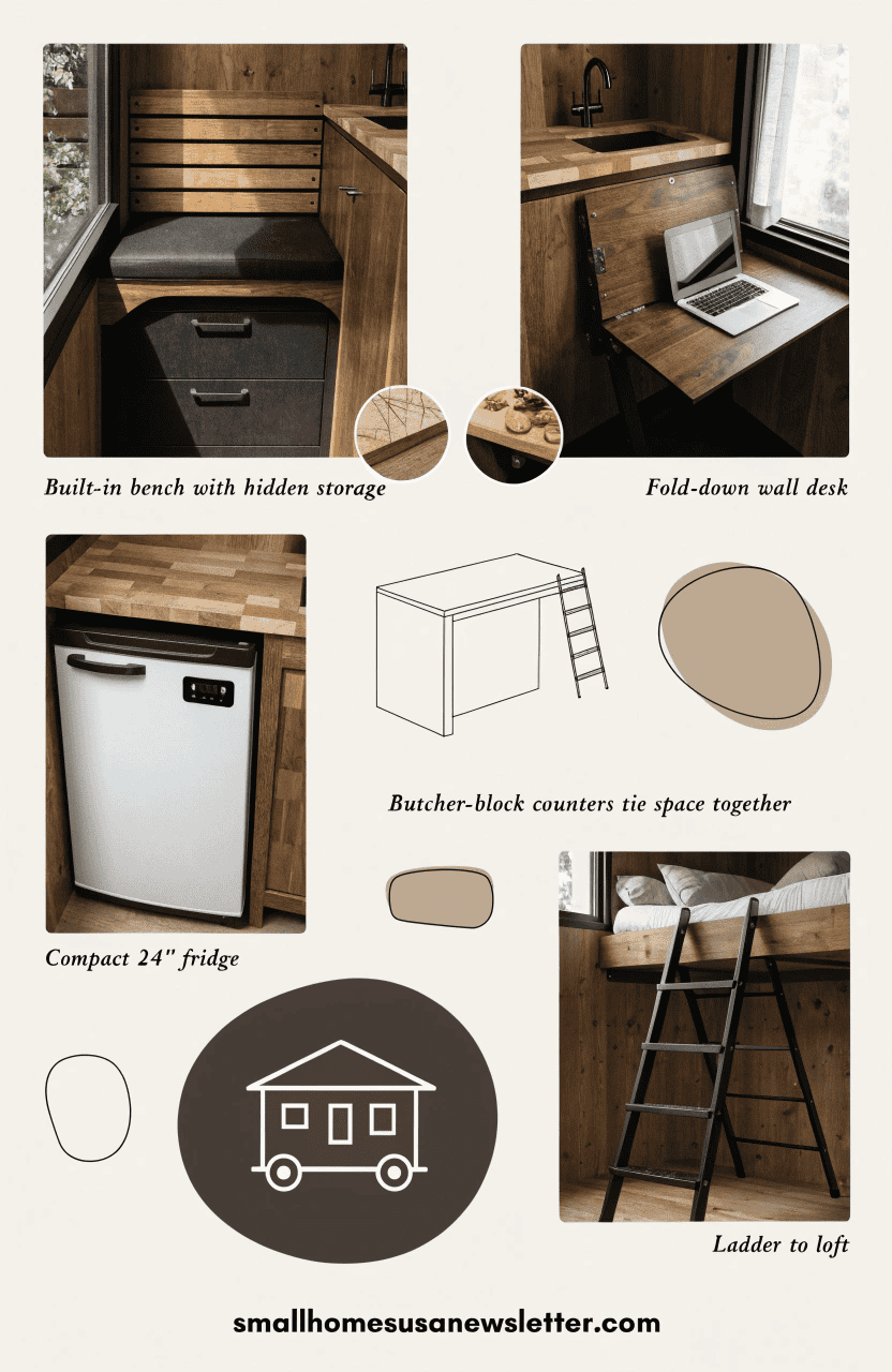 Tiny House On Wheels Mood Board - Small Homes USA Newsletter